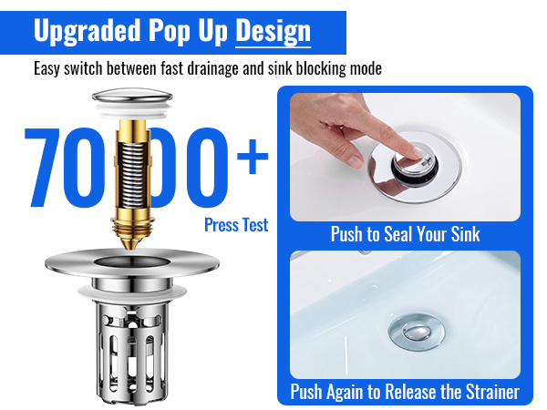 bathroon sink drain strainer GLQ03 77