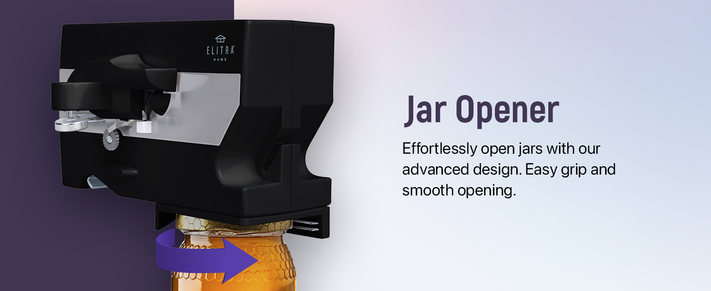 Electric Can Opener - 4 in 1 blk 4