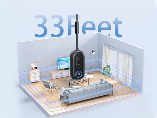 Bluetooth 33 feet