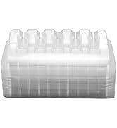 50 Pcs Transparent Disposable Cartridge Needle Trays Cartridge Needle Plates, Needle Holder Needl...