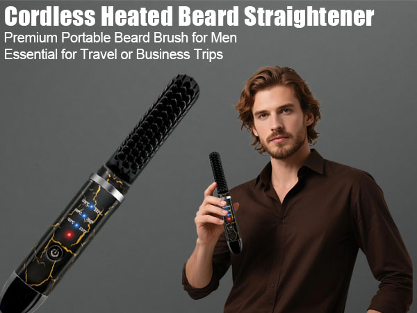 beard straightener for men