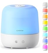 Clarston Humidifiers for Bedroom, 2L Top Fill with 360° Nozzle for Large Room, 7-Color Night Ligh...