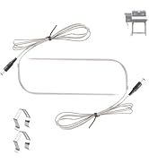 2-Pack Temperature Meat Probe Replacements for Rectec, Recteq Wood Pellet Grill, Stainless Steel ...