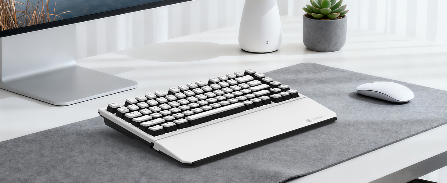 keyboard with wrist rest