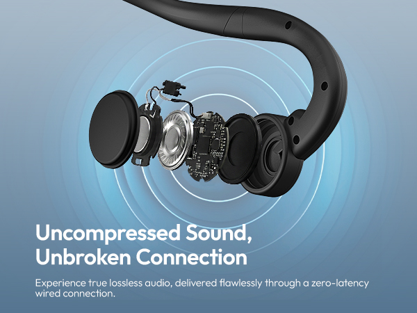 Wired Bone Conduction Headphones