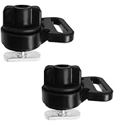 EDSRDPLT Tie Downs for Kayak Track Mount Black Track Mount Horizontal Tie Downs or Vertical Tie D...