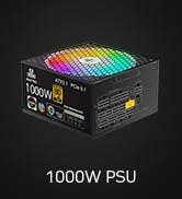 1000W Fully Modular Power Supply 80+ Gold Certified with 12V-2x6 Cable – ATX 3.1 &amp; PCIe 5.1 Compl...