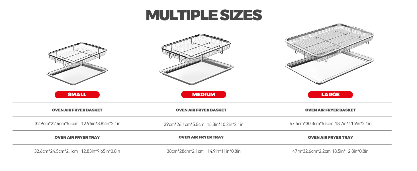 Air Fryer Basket for Oven