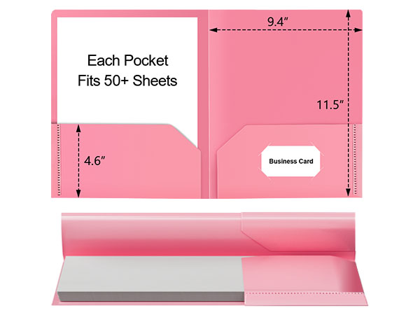 folders with pockets