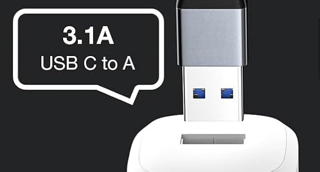 Nylon Braided USB C to USB C Cable with USB-C Female to USB-A Male Adapter