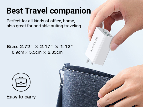 USB Wall Charger Block