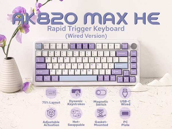 AK820 MAX HE NEW