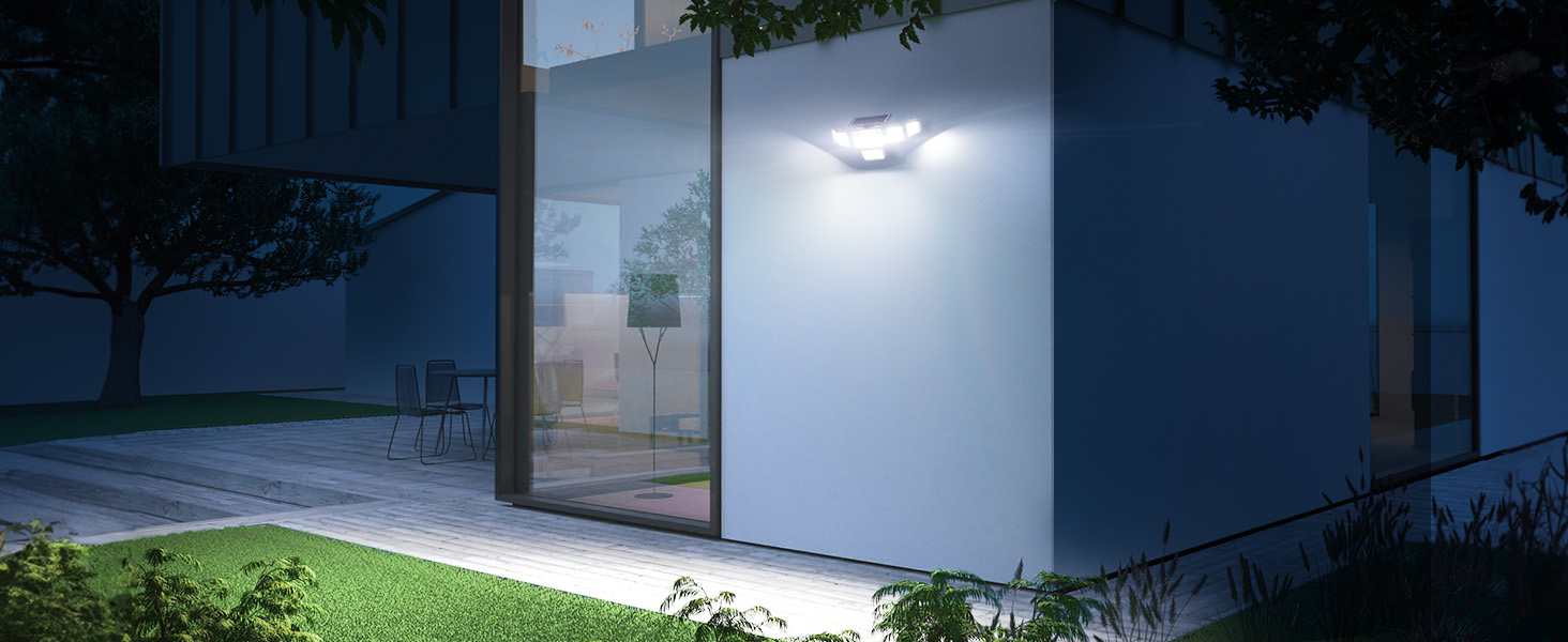 luces solares para exteriores