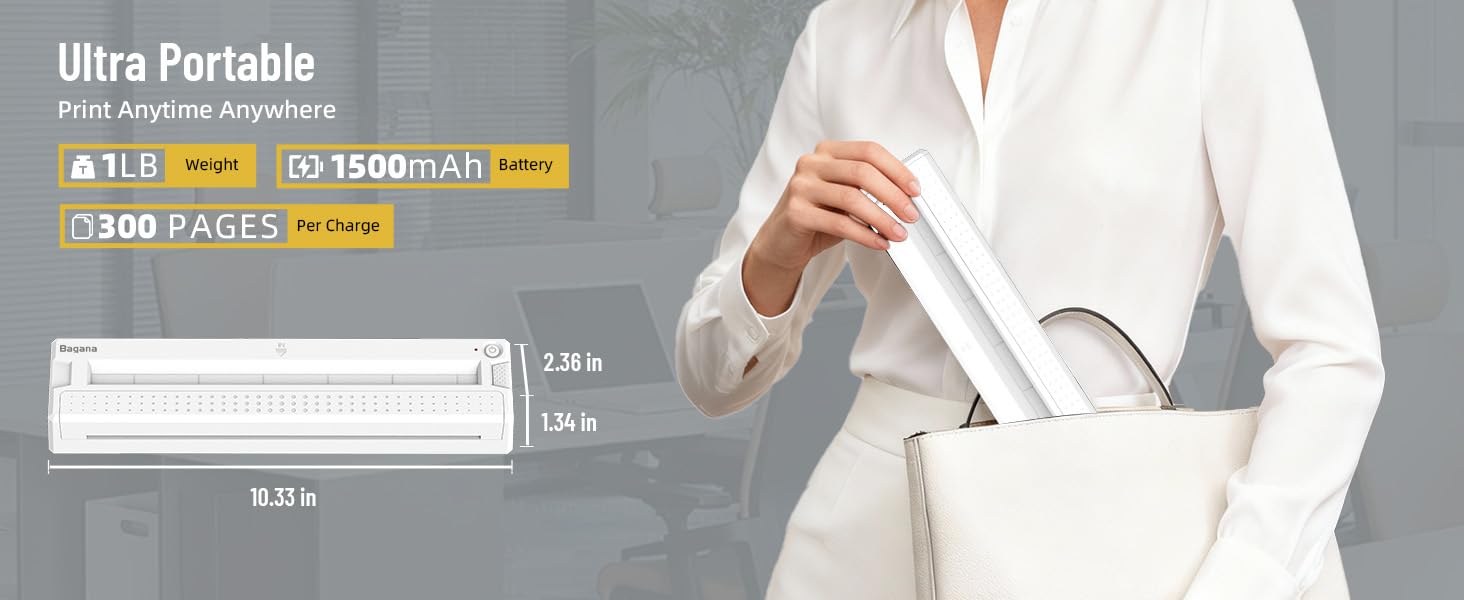 Portable Wireless Printer