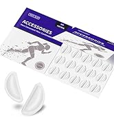 Air Chamber Anti-Slip Nose Pads for Glasses - Soft Silicone Airbag Adhesive Cushions, 30pcs Eyegl...