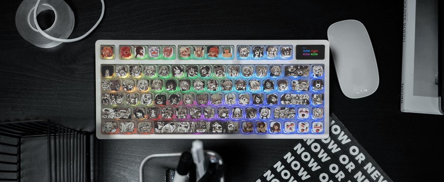 Anime keycaps