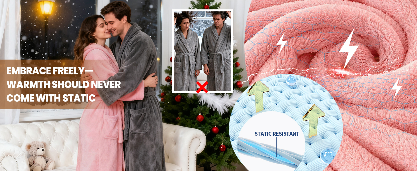 Womens Absorbent Bathrobe