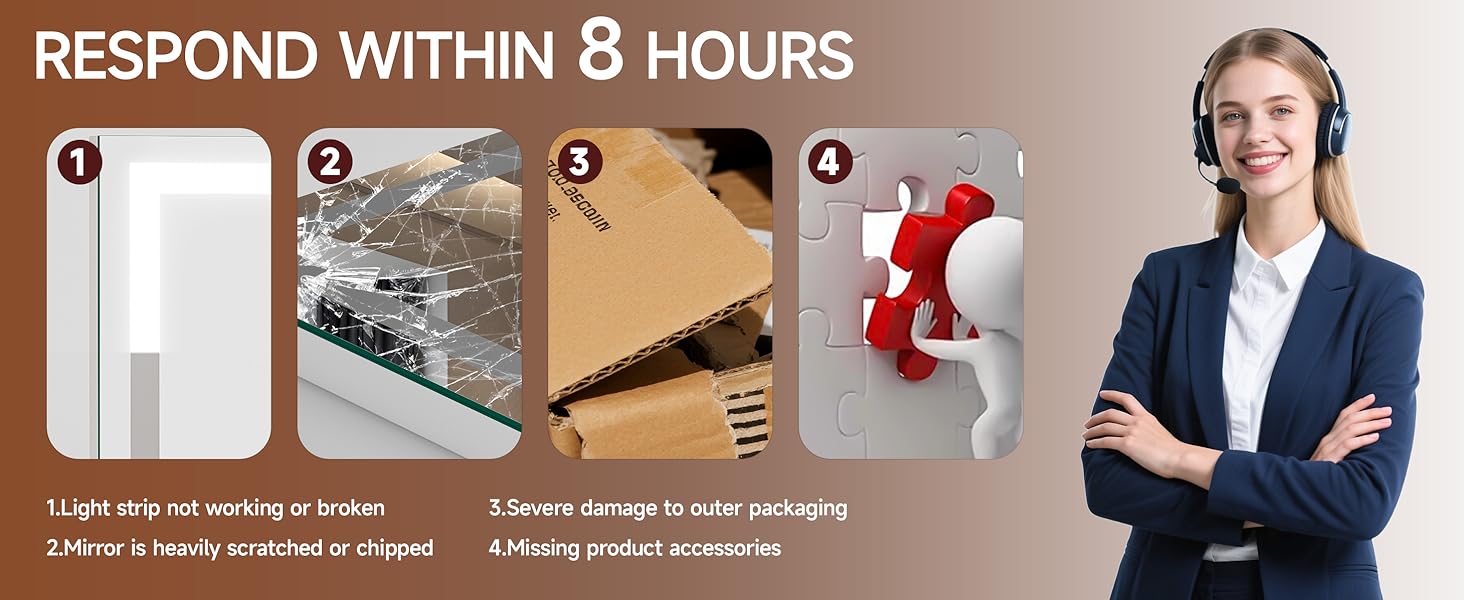 Vanity Mirror with Lights