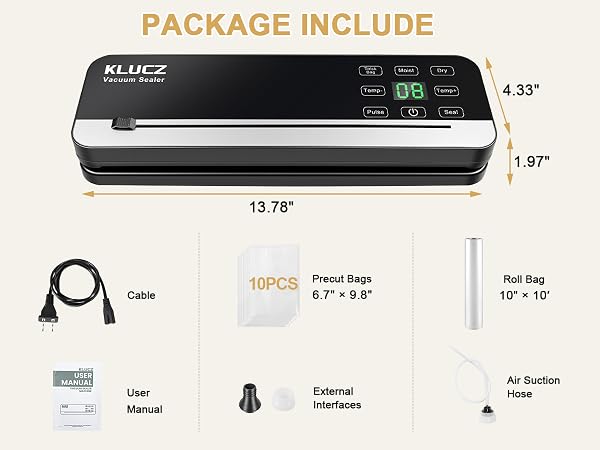 Food Vacuum Sealer Machine