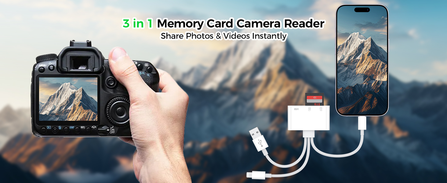 adaptador de memoria para iphone