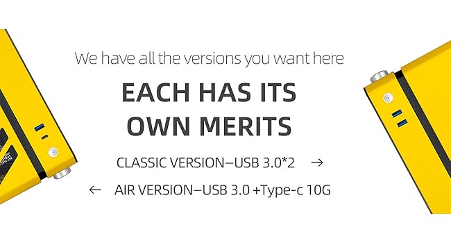 Two versions, different choices