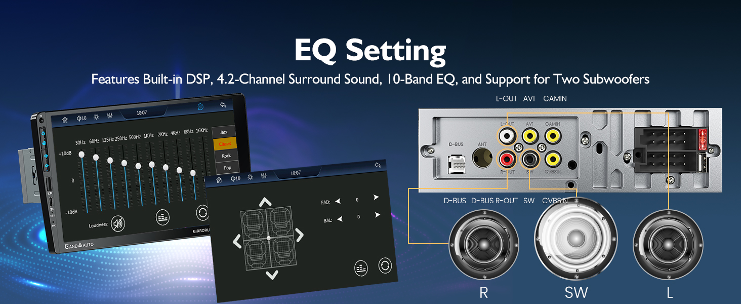 single din apple car play