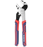 WORKPRO 10-Inch Groove Joint Pliers, Adjustable Water Pump Pliers in CRV Steel for Home Repair, G...