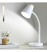EJIAXIN Desk Lamp for College Dorm Room - Small LED Desk Lamp Touch Dimmable Reading Light for Ho...