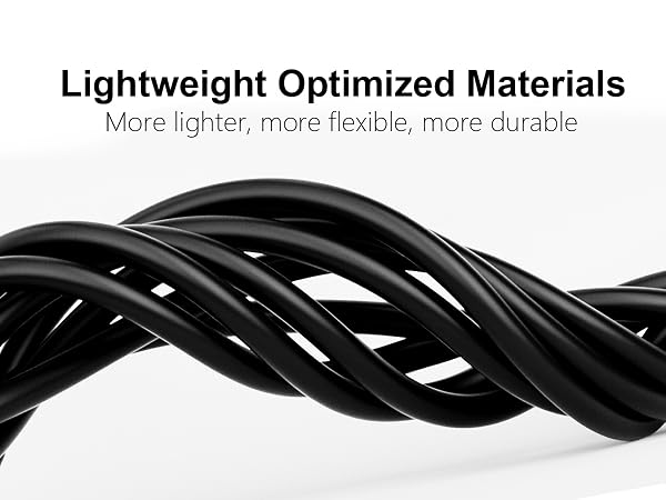 black outdoor extension cord