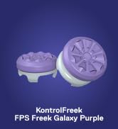 KontrolFreek FPS Freek Galaxy Purple for PlayStation 4 (PS4) and PlayStation 5 (PS5) | Performanc...