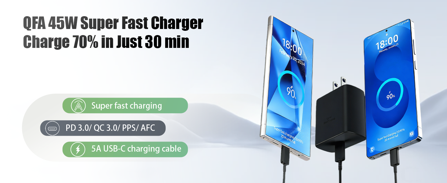 45w samsung charger