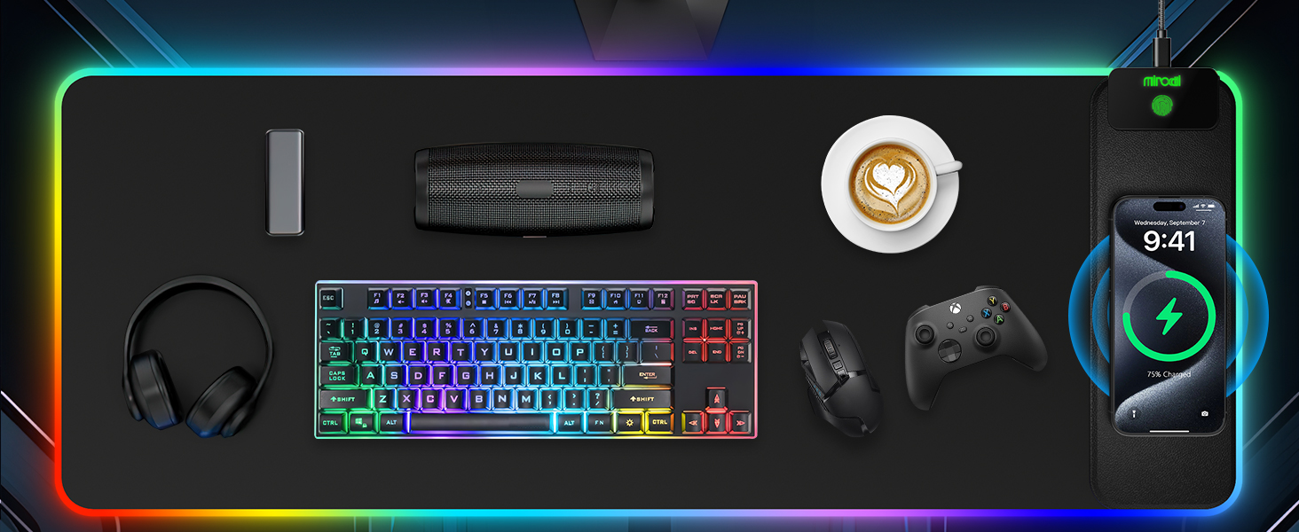 Mouse Pad Magnetic Charging