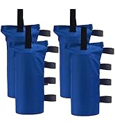 Joramoy Heavy Duty Canopy Weight Bags(150LBS) for Pop up Canopy Tent, Leg Canopy Weights Sand Bag...