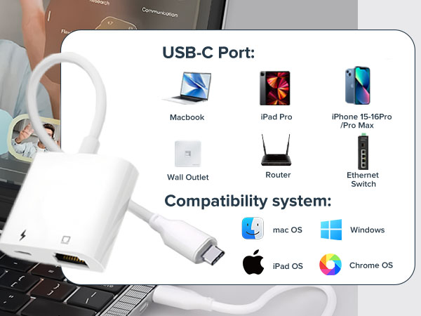 usb ethernet adapter ethernet adapter for laptop usb-c to ethernet adapter ipad ethernet adapter
