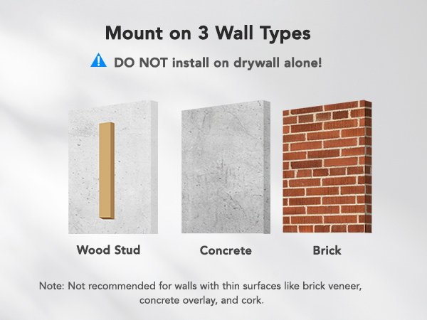 dual monitor wall mount