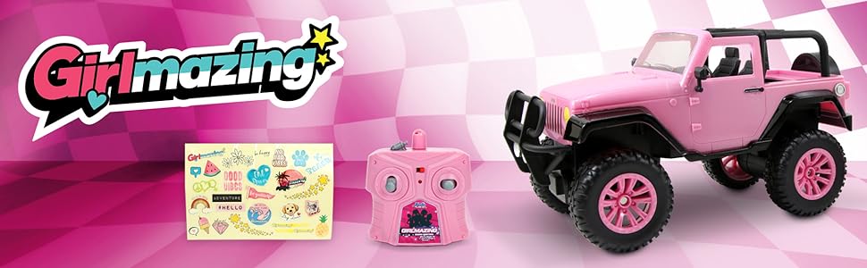 Girlmazing Jeep Wrangler RC Banner