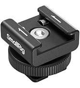 SmallRig Cold Shoe Mount Adapter for Wireless Microphone, for DJI Mic / Mic 2, for RODE Wireless ...
