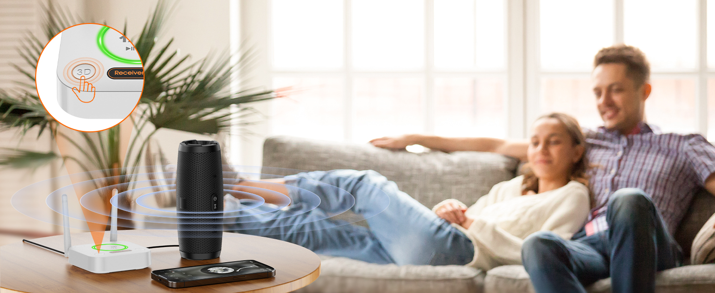 Bluetooth Receiver for Home Stereo