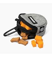 Cleverpup Snackpack Double Insulated Treat Pouch - Dog Training and Walks Snack Bag, Two Compartm...