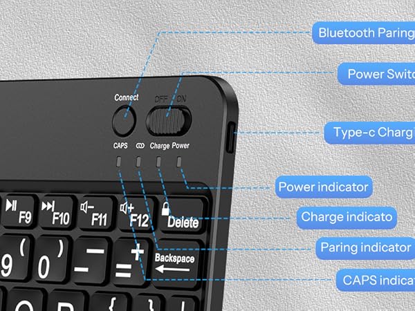 bluetooth keyboard for tablet