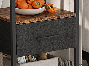 small end table with drawers