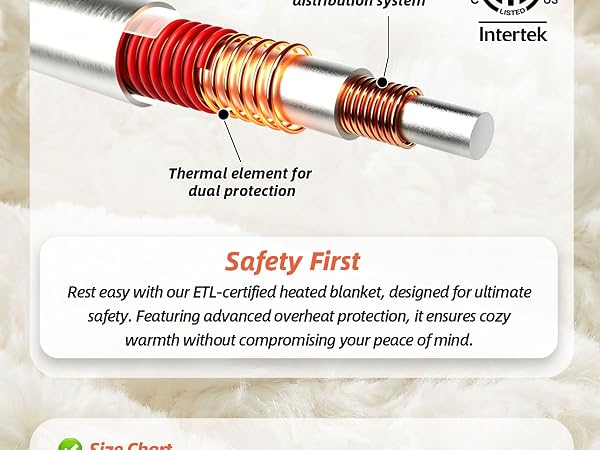 electric heated blanket