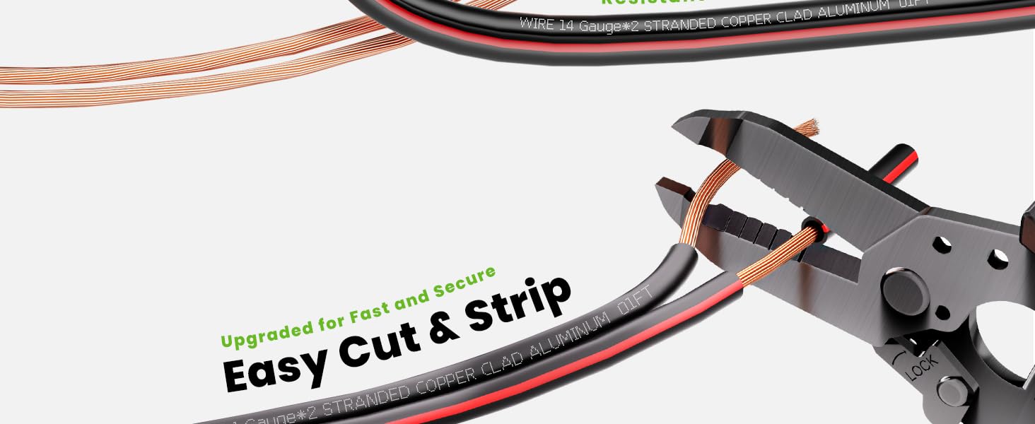 speaker wire 14 gauge 100 ft