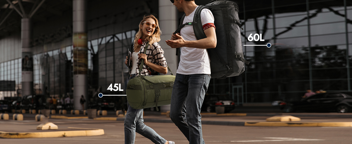 Large Duffle Bag Backpack