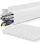 Delamu 10 Pack Cable Management Under Desk, Safe &amp; Tidy Under Desk Cable Management for Home &amp; Of...