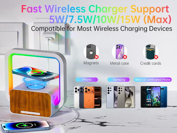 night light bluetooth speaker