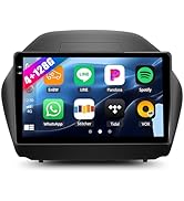 [4+128G] Android 15 Car Radio Stereo for Hyundai Tucson IX35 2010-2015 with Wireless Carplay&amp;Andr...