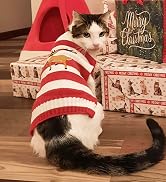 TENGZHI Dog Christmas Sweater Cute Rindeer Cat Ugly Christmas Outfit Holiday Puppy Costumes Fall ...