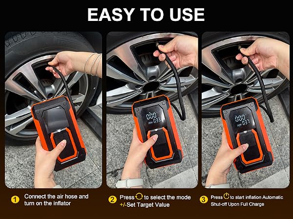 VVOLT PUMPUM Tire Inflator