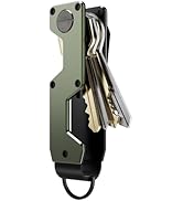 MINBERAND Key Organizer Compact Key Holder Metal Key Chain Minimalist key case key holder for key...